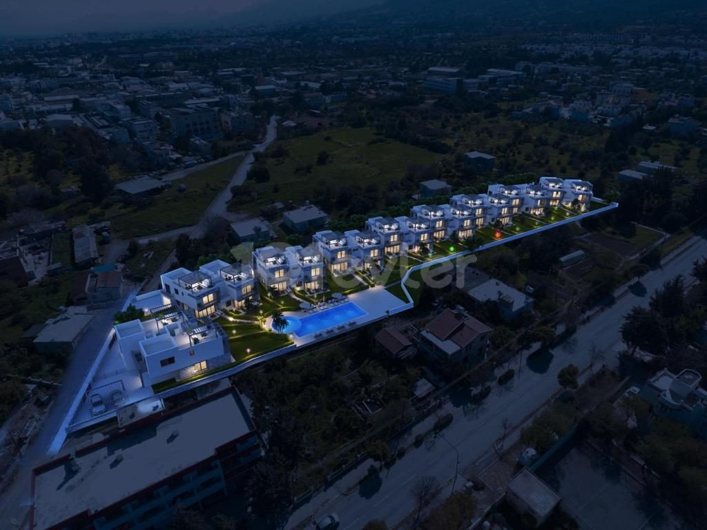 Kyrenia Karaoglanoglu is Also Quite Modern And Luxurious, Our Twin Villas with a Garden, a Communal Pool On the Site and 3 + 1 and 3 + 1 Options are Ideal for Investment ** 