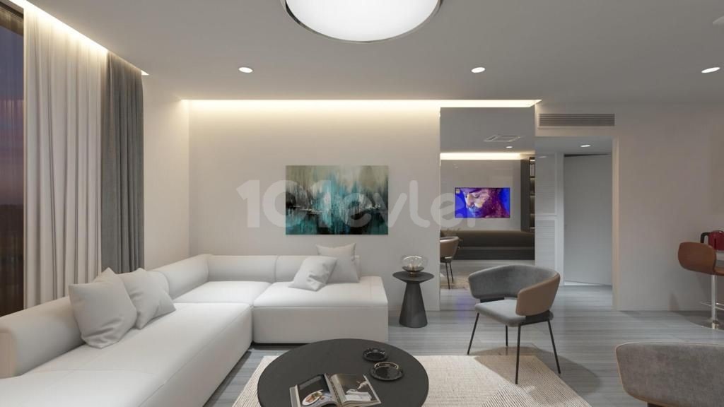 Quite Modern 2+1 Office Permit Duplex Apartment for Commercial Purposes for Sale in Kyrenia Central ** 