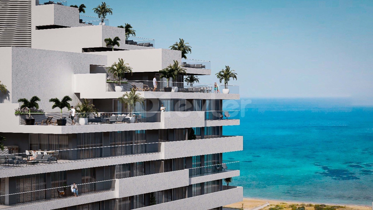 Iskele Long Beach is a 2-Bedroom Luxury Project With An Open View to the South, A Shared Pool And A Secure Site ** 