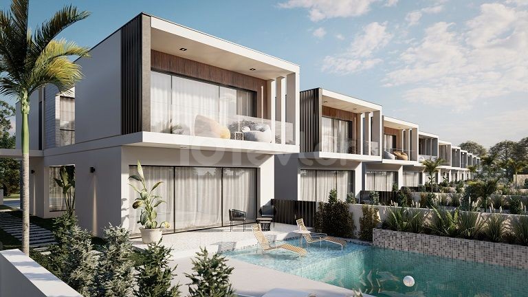 Our Luxury Villa Project with 3 Bedrooms, 4Bathrooms, 5x9 Private Pool, High Ceiling in Famagusta New Bosphorus ** 