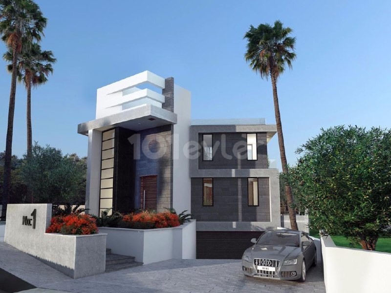 4 Schlafzimmer mit Pool in Kyrenia Edremit, 710m2 Grundstück in der grünsten Region von Kyrenia gebaut unser privates Villa-Projekt ** 