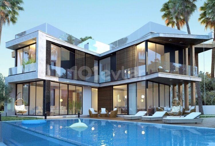 4 Schlafzimmer mit Pool in Kyrenia Edremit, 710m2 Grundstück in der grünsten Region von Kyrenia gebaut unser privates Villa-Projekt ** 