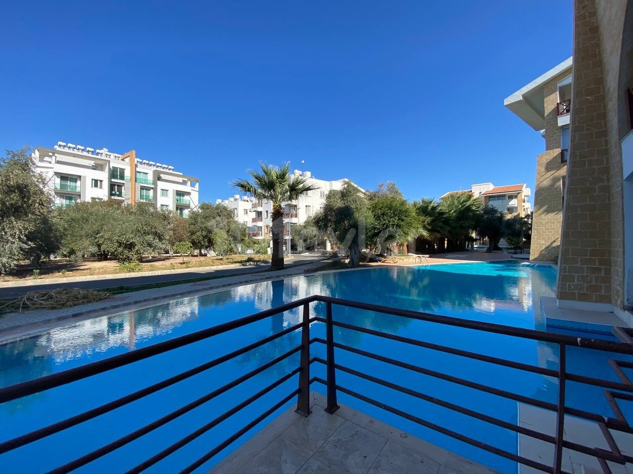 The 3-Bedroom Piabella Hotel in the Center of Kyrenia is walking distance to the new Shopping Center behind the den!, Our Apartment with 3 large shared Pools ** 