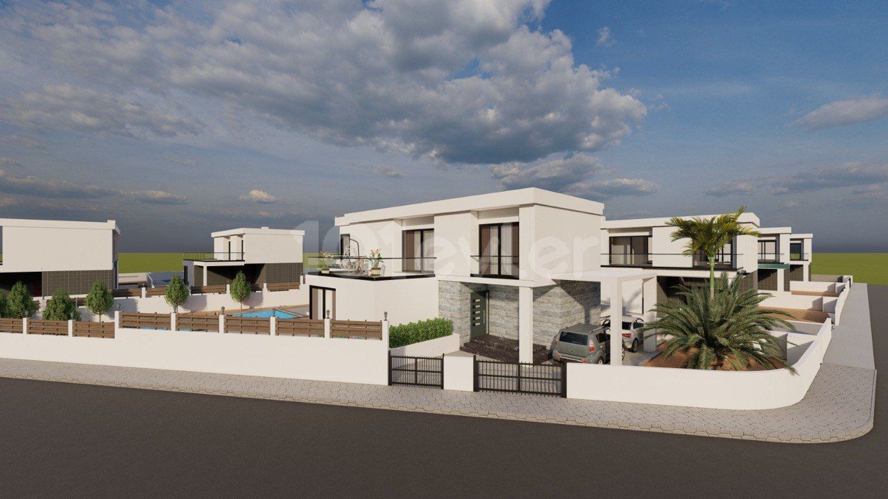 Our 5 Bedroom Villa with Private Swimming Pool, Sea and Mountain View on the Outskirts of Kyrenia Bellapais ** 