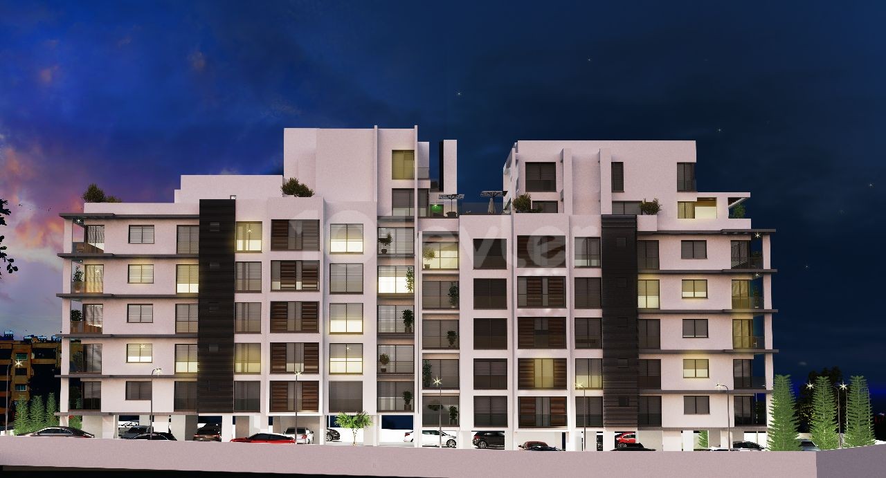 Our New 1 & 2 & 3 Bedroom New Project, Built in the Most Vibrant Area of the City in Kashgar, Kyrenia!