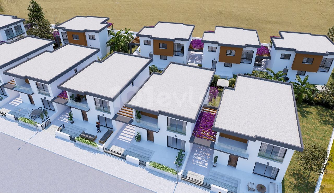 Our New Project in Kyrenia Ağırdağ with 3 Bedrooms, Garden, Open Garage, Solar Energy Substructure and Spacious Surroundings