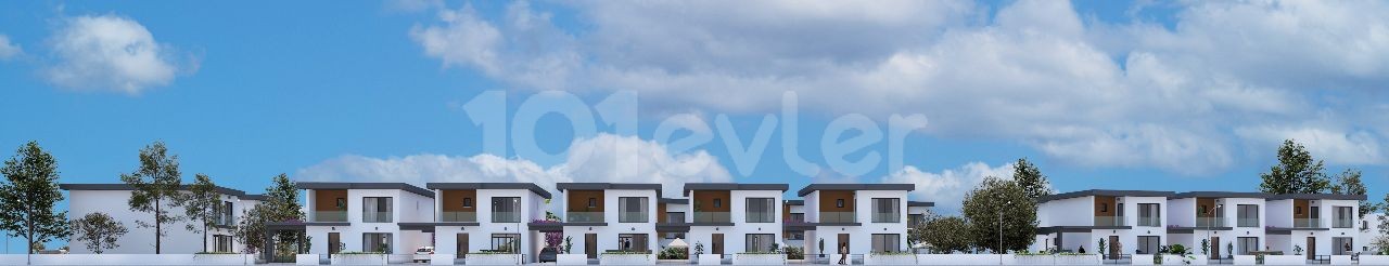 Our New Project in Kyrenia Ağırdağ with 3 Bedrooms, Garden, Open Garage, Solar Energy Substructure and Spacious Surroundings