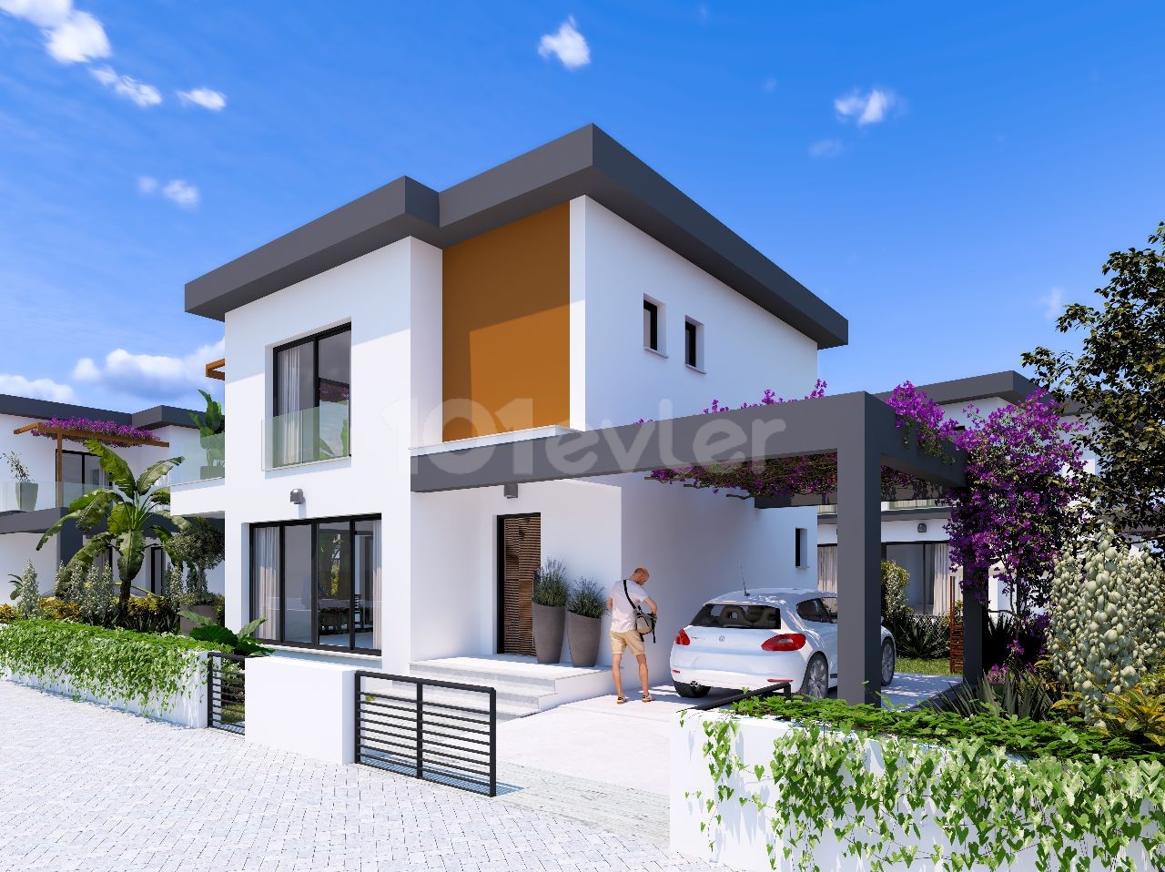 Our New Project in Kyrenia Ağırdağ with 3 Bedrooms, Garden, Open Garage, Solar Energy Substructure and Spacious Surroundings