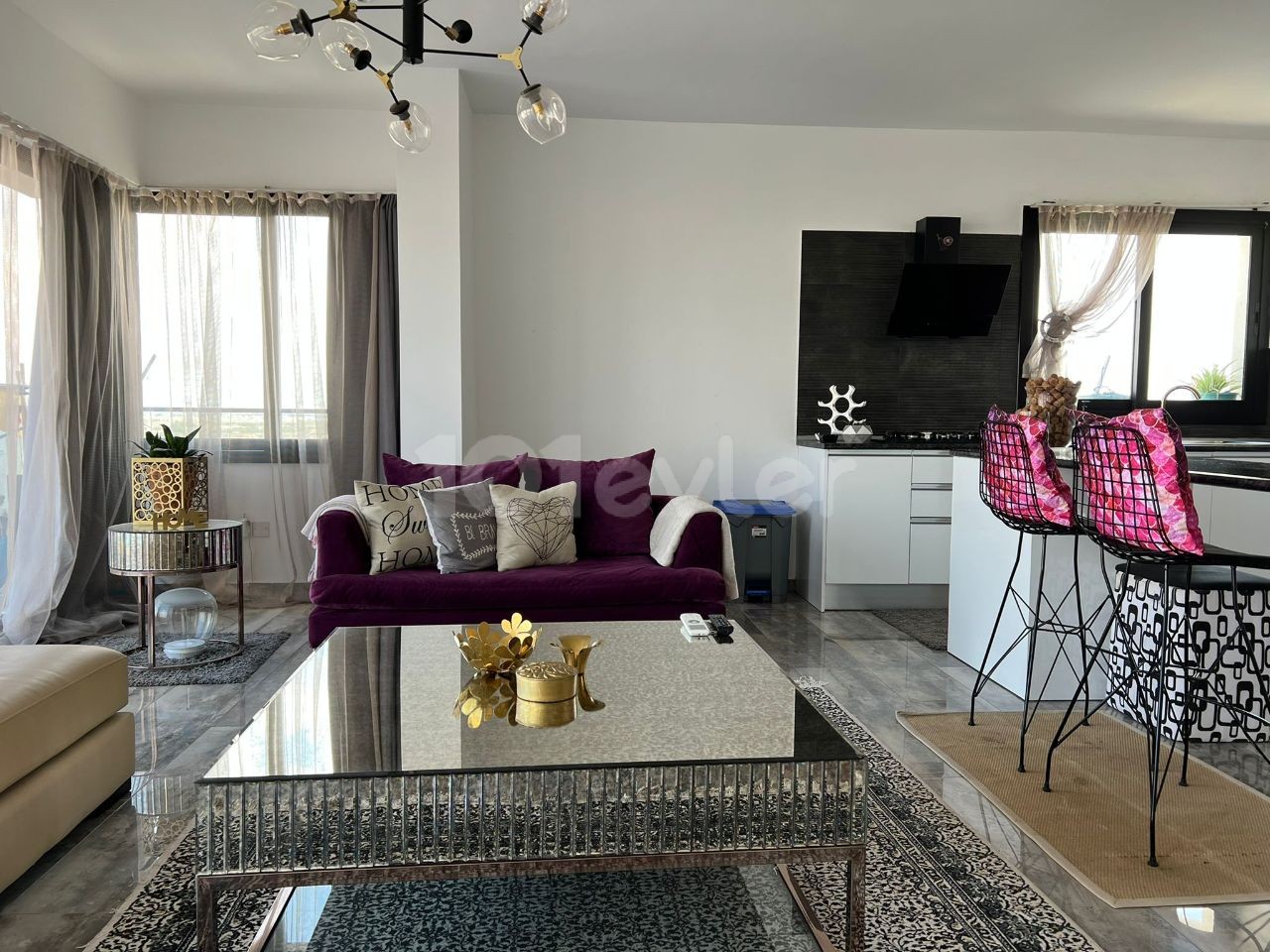 Lefkoşa Penthouse özel havuzlu