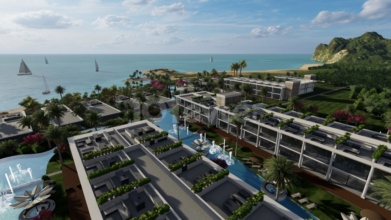 Our new project consisting of 277 apartments & Penthouse & Villas in Famagusta Tatlısu, which is one of the largest and most prestigious projects of the past, mainly consisting of 1 bedroom apartments! ** 