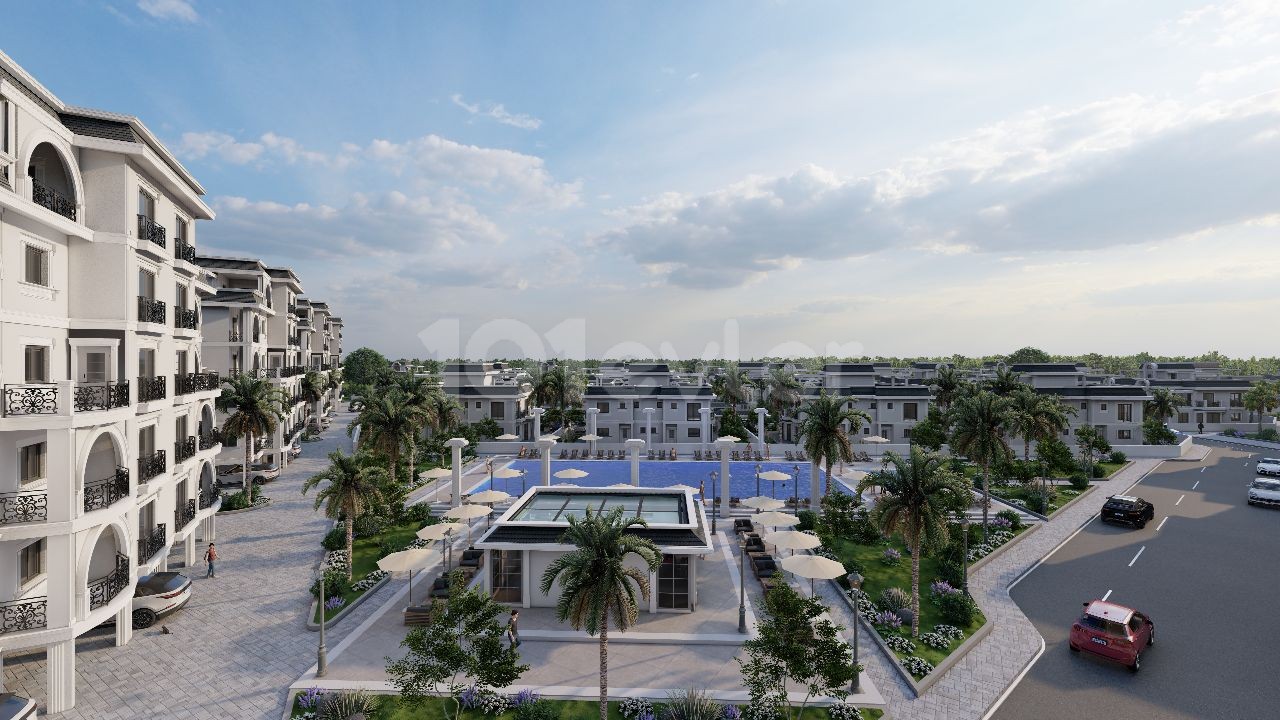 Unser Projekt nach europäischen Standards: Luxuriöse 4-Schlafzimmer-Villa mit Pool zum Verkauf in Bogaz - İskele
