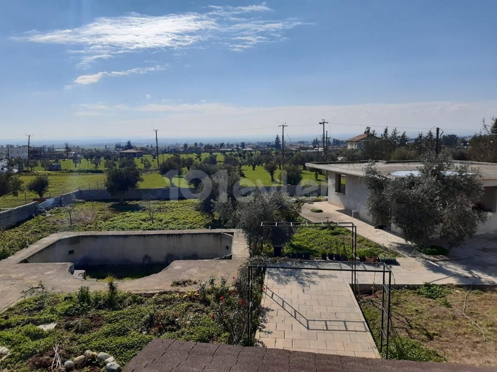1 COMPLETED 1 SEMI-DETACHED HOUSE WITH 1.5 ACRES OF LAND FOR SALE IN NICOSIA MILLING ** 