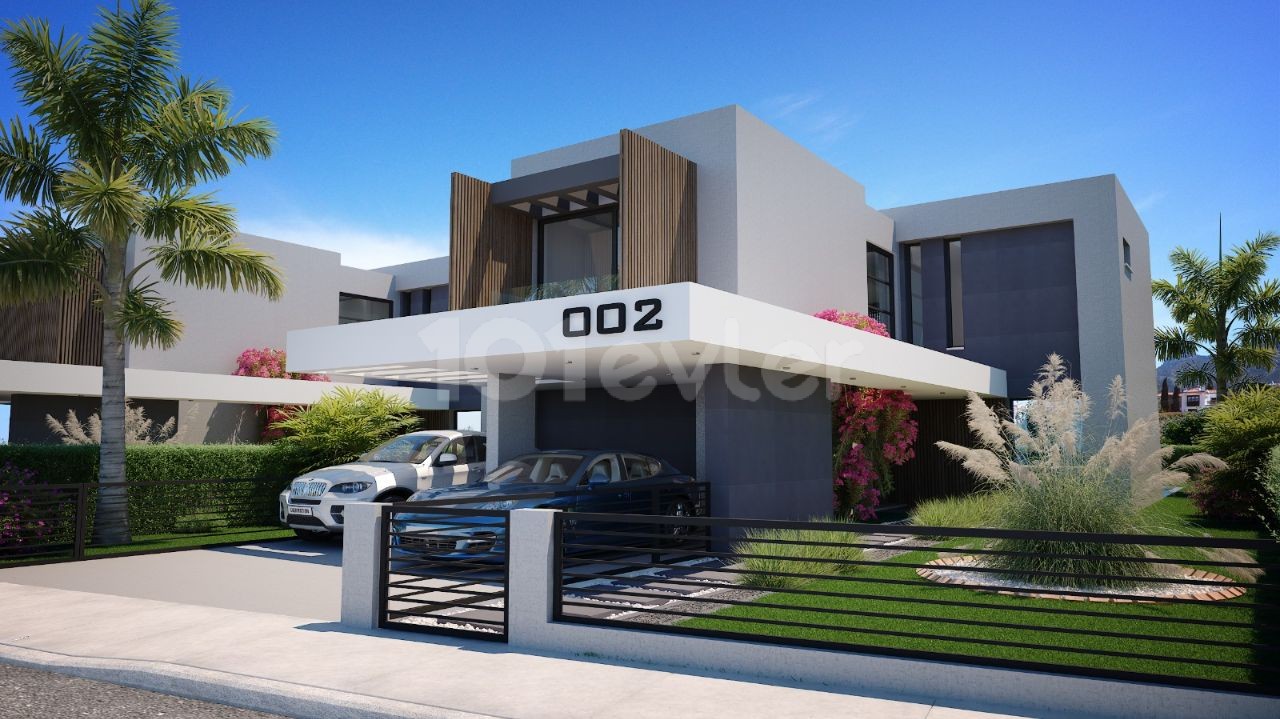 AMAZING LIFE OPPORTUNITY! 4+ 1 LUXURY VILLAS FOR SALE IN KYRENIA EDREMIT REGION ** 