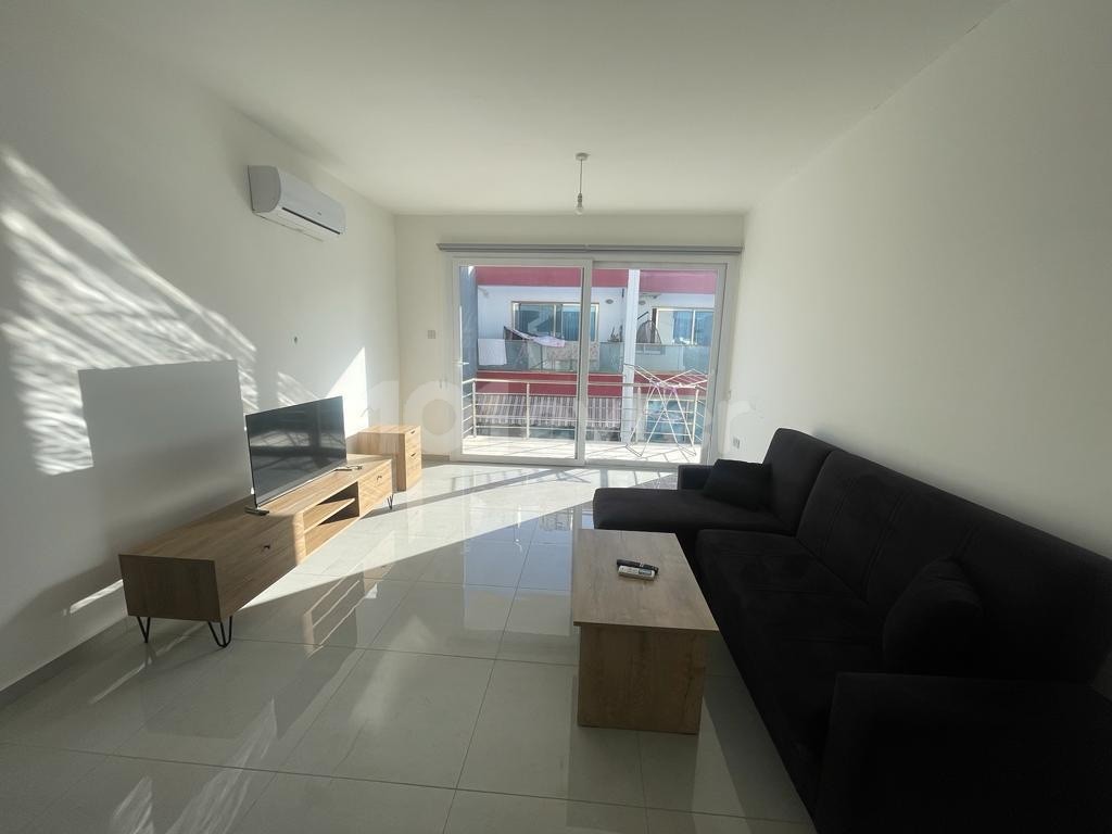 2+1 Fully Furnished Flat for Sale on the Main Street in Gönyeli District of Nicosia