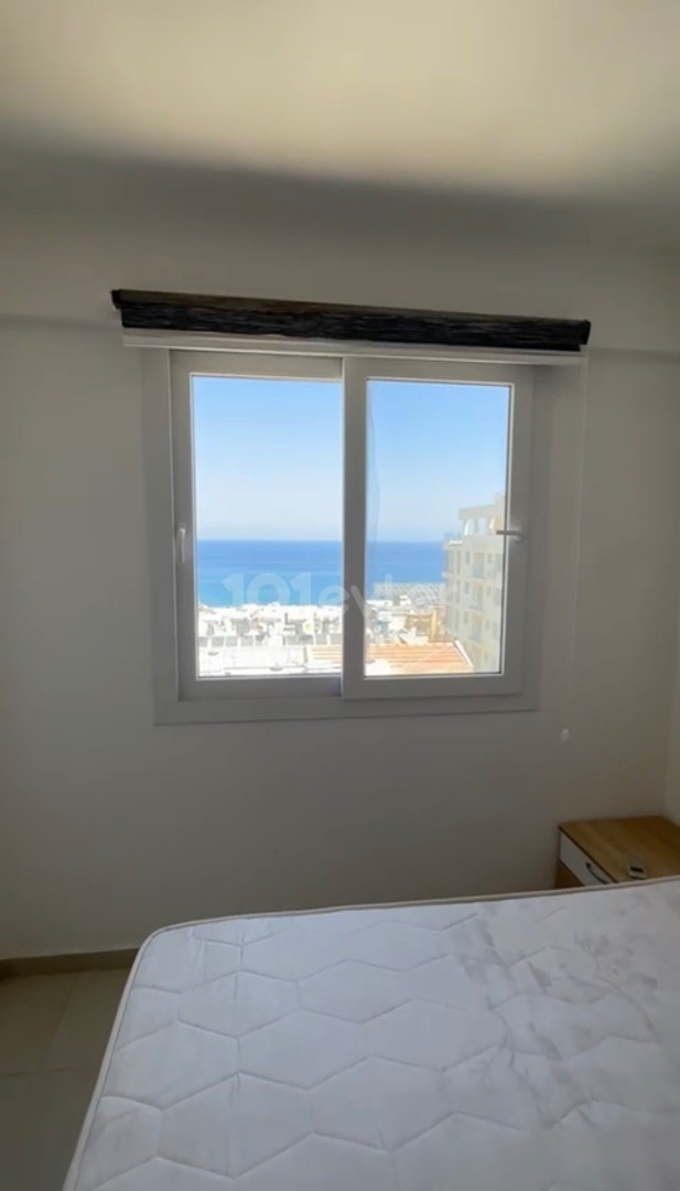 2+1 FURNISHED FLAT FOR RENT WITH SEA VIEW IN KYRENIA KASHGAR AREA