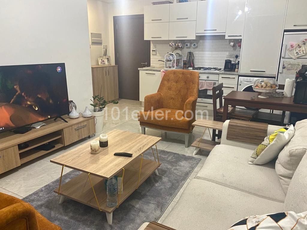 FURNISHED 1+1 FLAT FOR SALE WITH COMMON POOL IN THE CENTER OF MAGUSA ** 