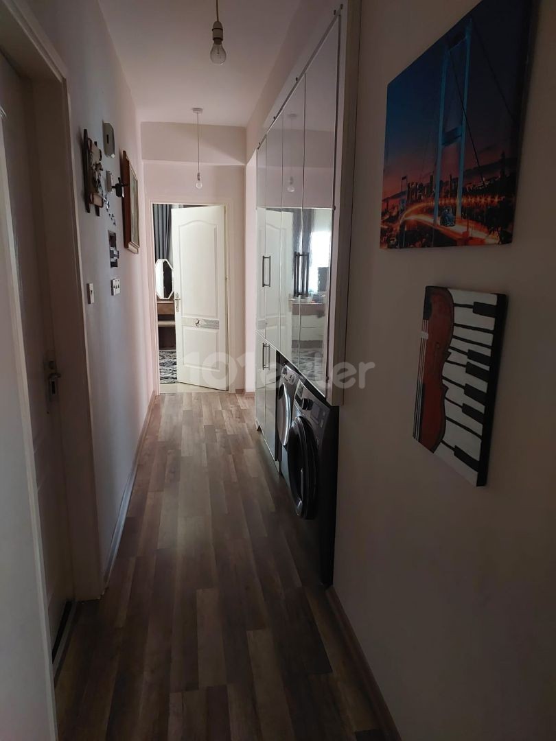 FURNISHED 3+1 FLAT FOR SALE IN MAGUSA YENİBOGAZİCI WITH ELEVATOR BUILDING