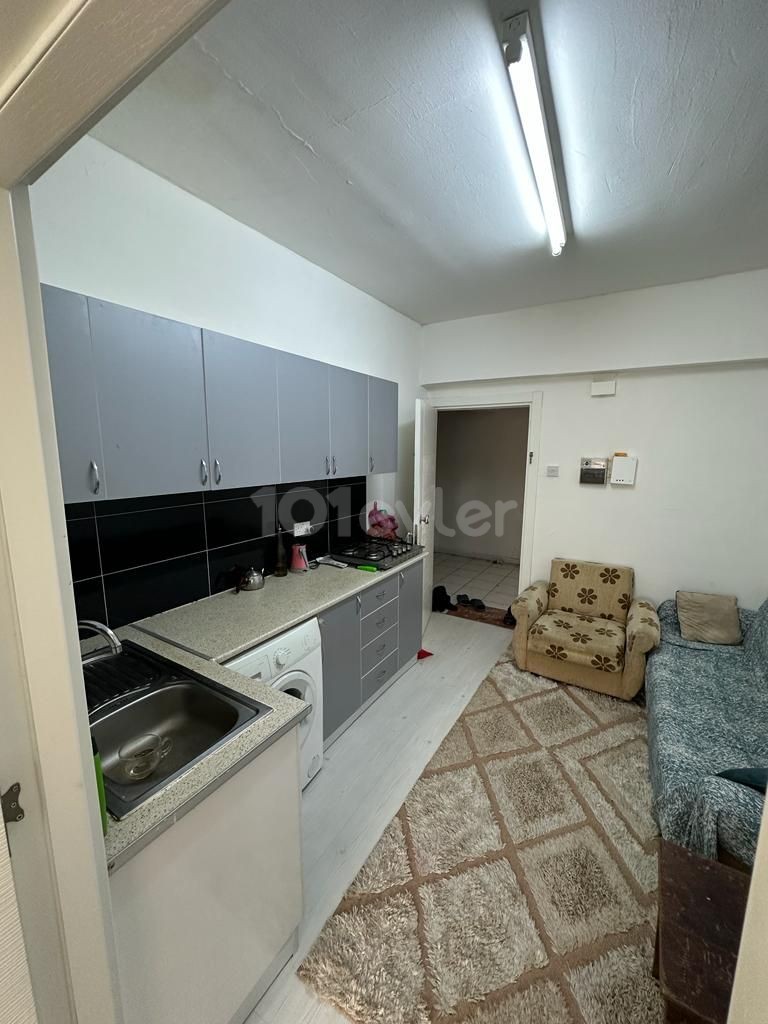 INVESTMENT OPPORTUNITY 1+1 FLAT IN THE CENTER OF FAMAGUSTA, 1 MINUTE WALKING DISTANCE TO SALAMIS AVENUE