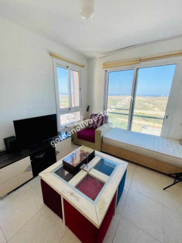 FURNISHED 2+1 APARTMENT FOR RENT WITH SEA VIEW ON FAMAGUSTA STREET 1 MINUTE WALK TO THE BEACH