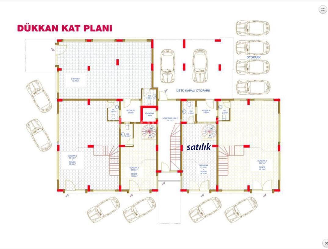 Продажа магазина Iskele Gardens. Немедленная доставка. ** 