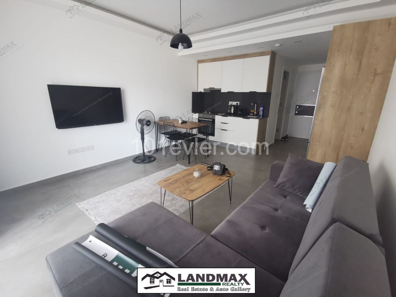 Luxurious Studio For sale and rent, Famagusta, Terrace park