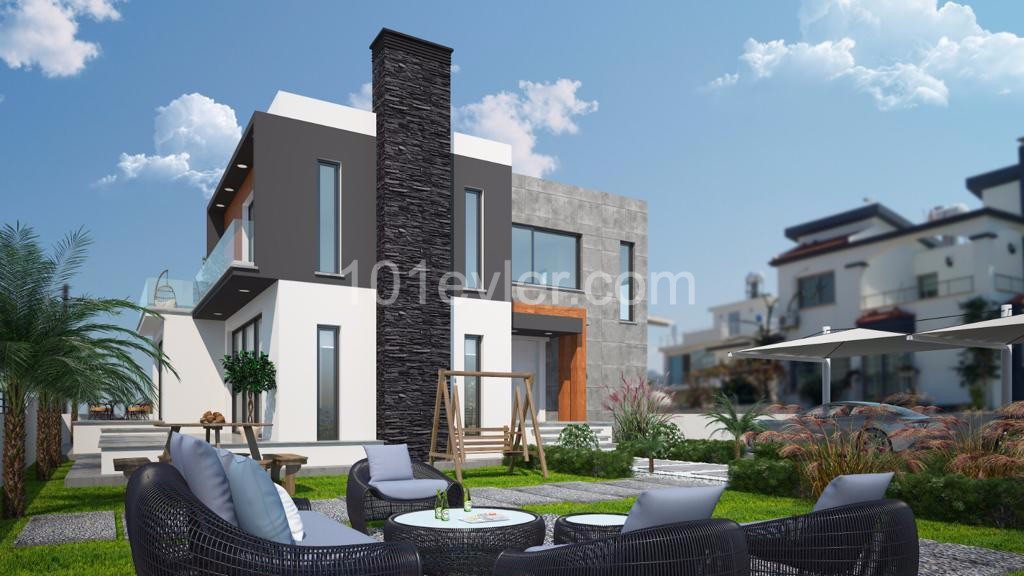 4 Bedroom Luxury New  Villa for Sale in Kyrenia