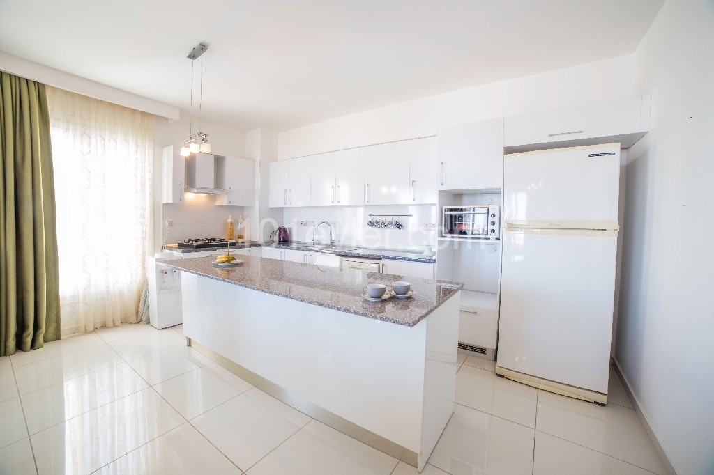 3Bedroom Large Apartment for Sale in Kyrenia in with Swimming Pool