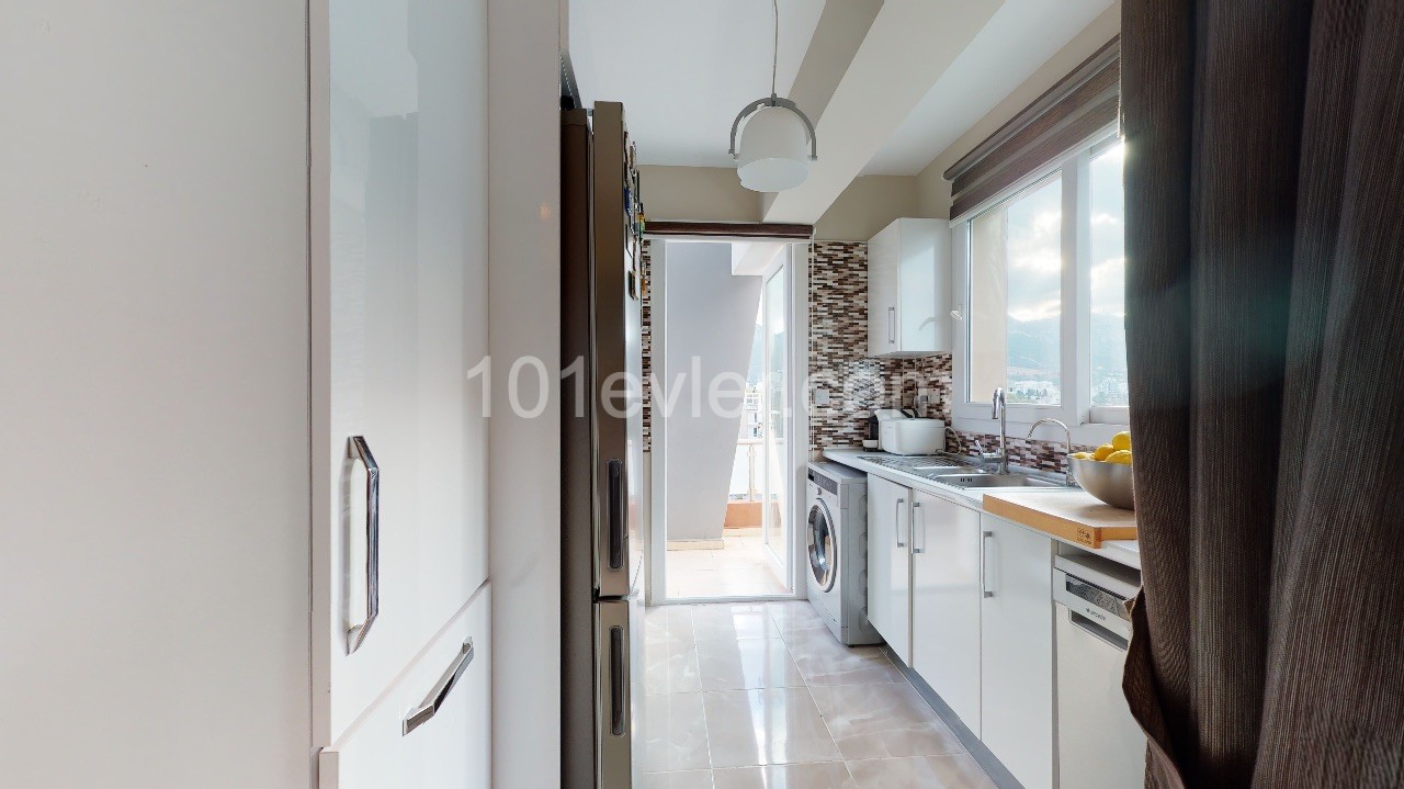 Kyrenia Center 1 Bedroom Large New Apartment For Sale