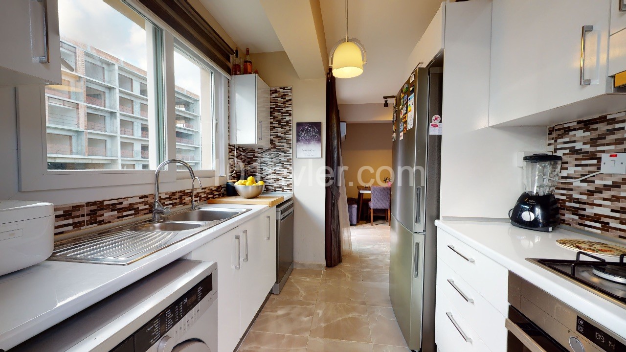 Kyrenia Center 1 Bedroom Large New Apartment For Sale