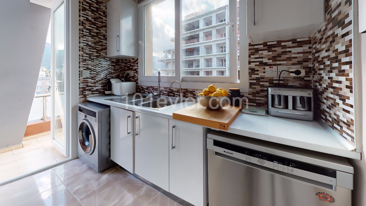 Kyrenia Center 1 Bedroom Large New Apartment For Sale