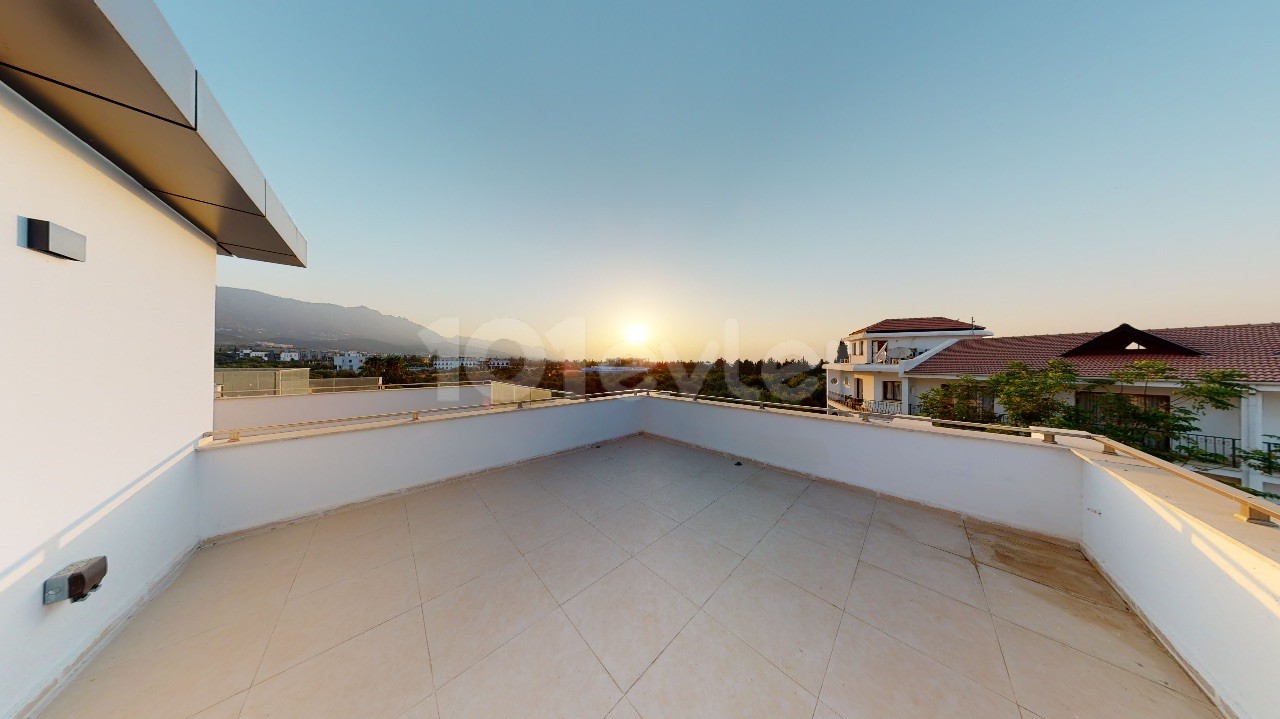 3 Bedroom Triplex Villa for Sale In Kyrenia Zeytinlik Very Central Location Within Stunning Sound of Nature