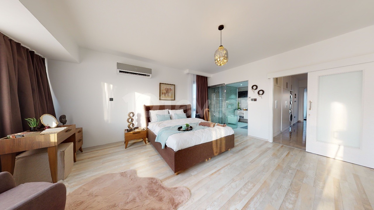 3 Bedroom Triplex Villa for Sale In Kyrenia Zeytinlik Very Central Location Within Stunning Sound of Nature