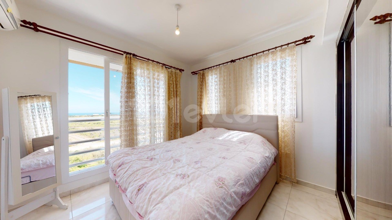 2 Bedroom Fully Furnished Dublex Apartment W/ Amazing Sea View For Sale Famagusta Salamis  