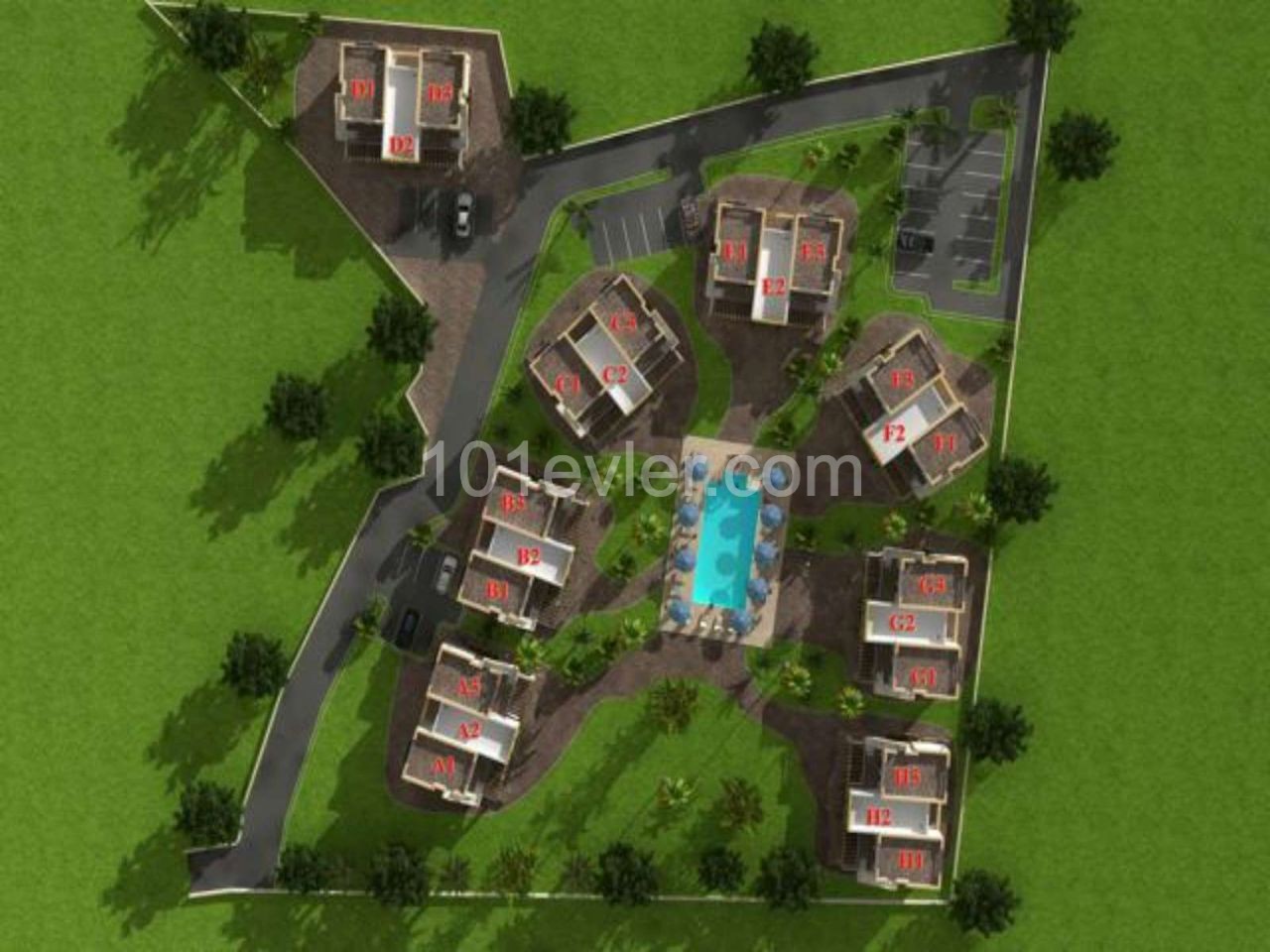 1 to 2 Bedroom Town Houses