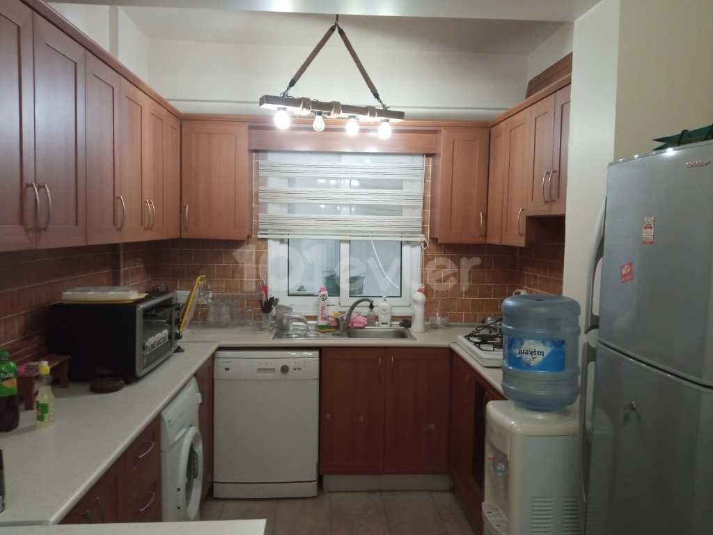FULLY FURNISHED 3+1 FLAT FOR SALE IN MAGUSA CENTER SUITABLE FOR FAMILY LIFE ** 
