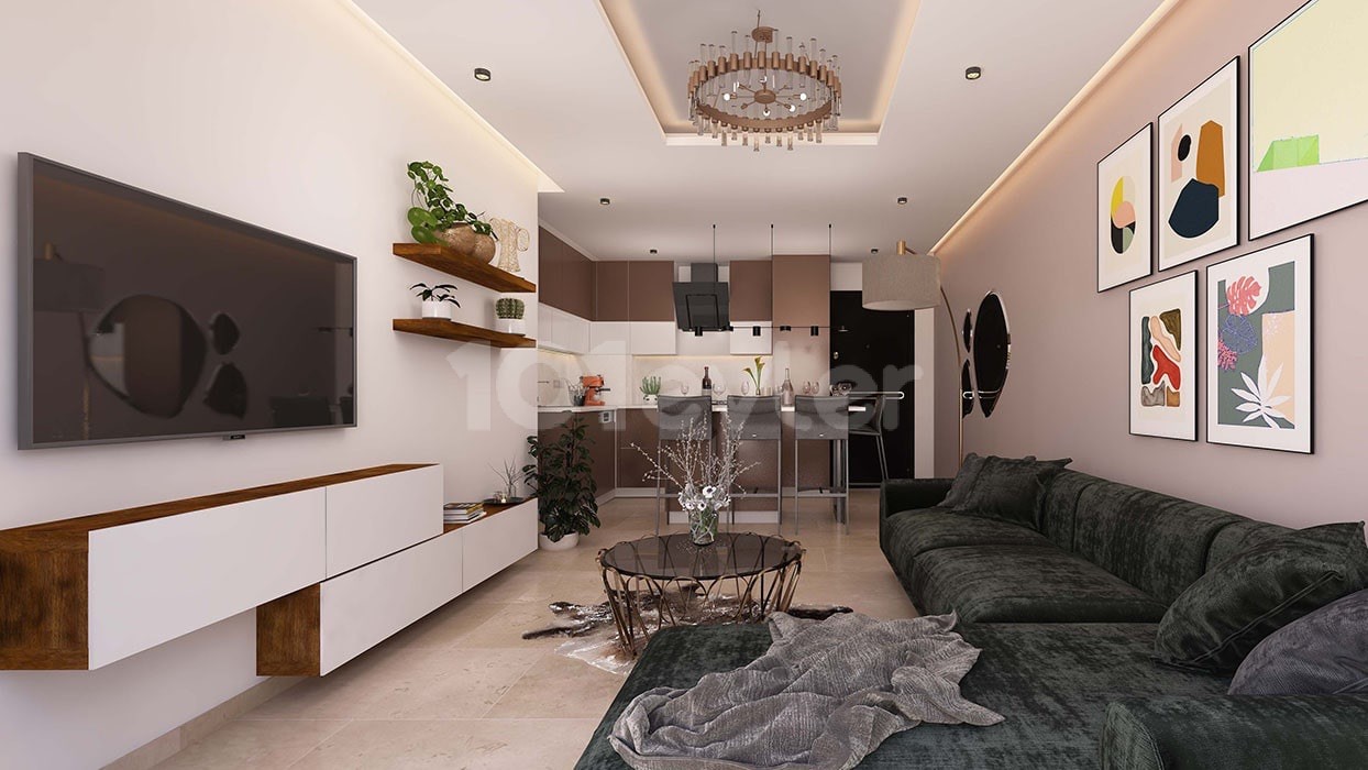 residence apartment project,long beach, iskele with payment plan start from 79000 £