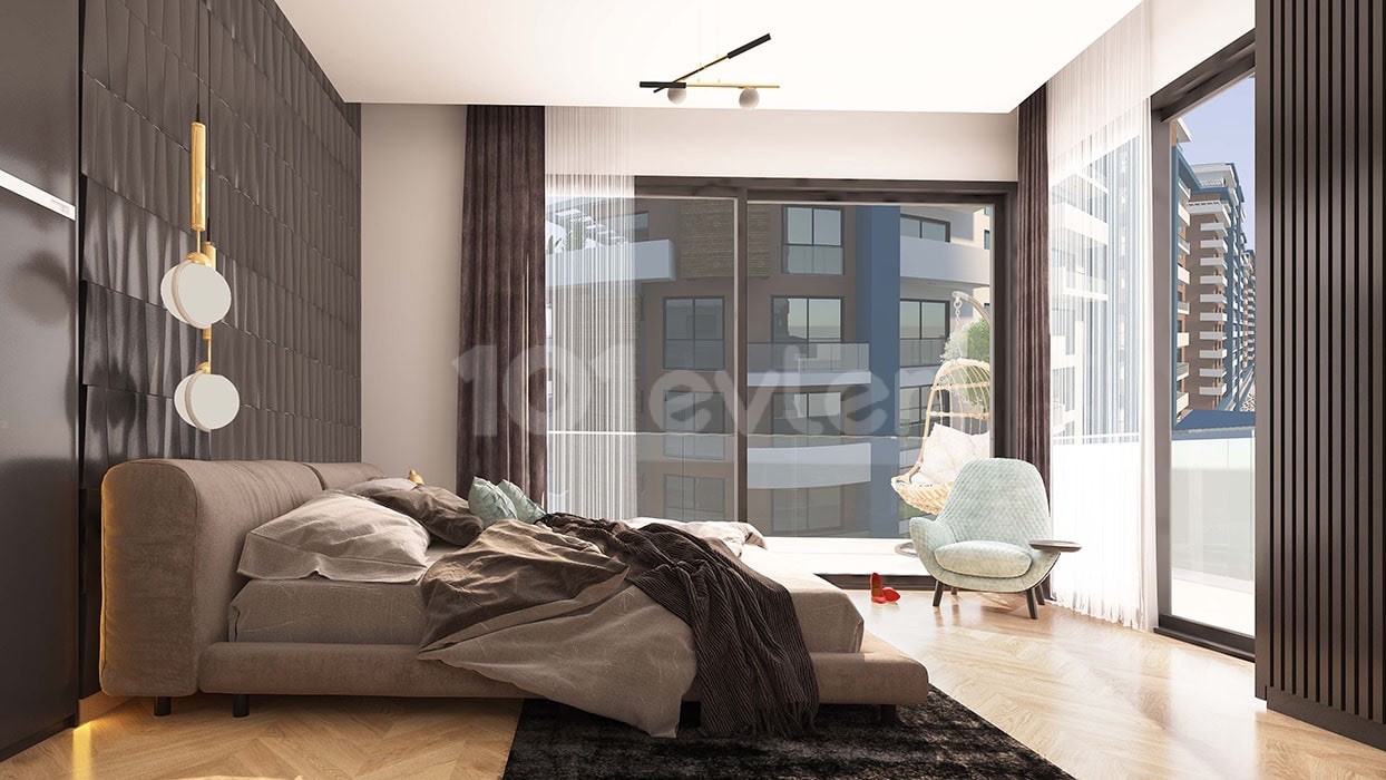 Residence-Appartement-Projekt, Long Beach, Iskele mit Zahlungsplan beginnen bei 79000 £