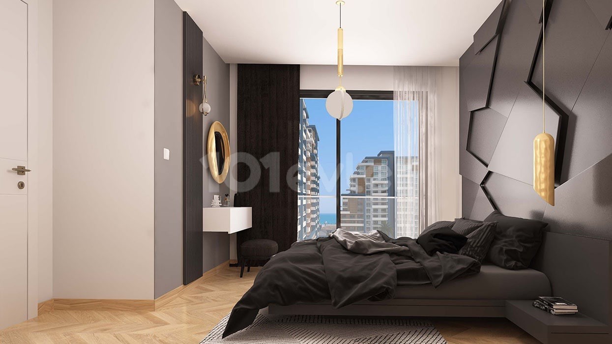 Residence-Appartement-Projekt, Long Beach, Iskele mit Zahlungsplan beginnen bei 79000 £