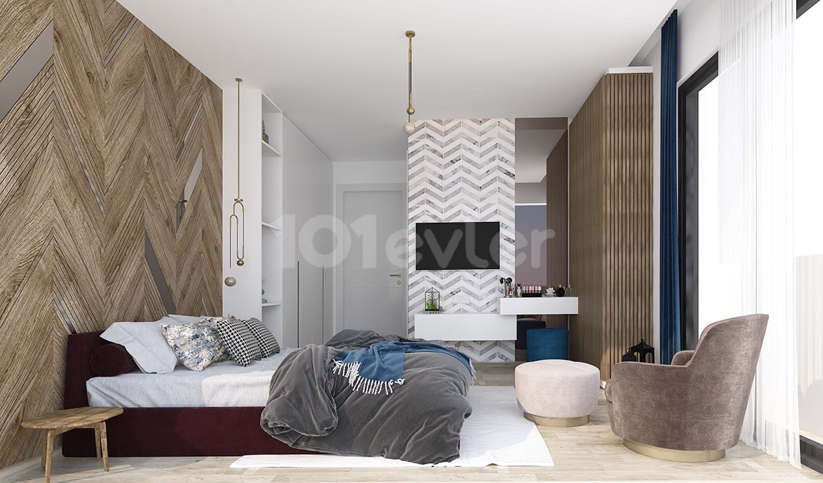 Residence-Appartement-Projekt, Long Beach, Iskele mit Zahlungsplan beginnen bei 79000 £