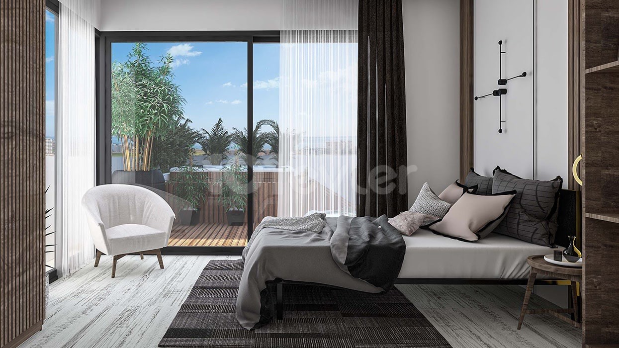 residence apartment project,long beach, iskele with payment plan start from 79000 £