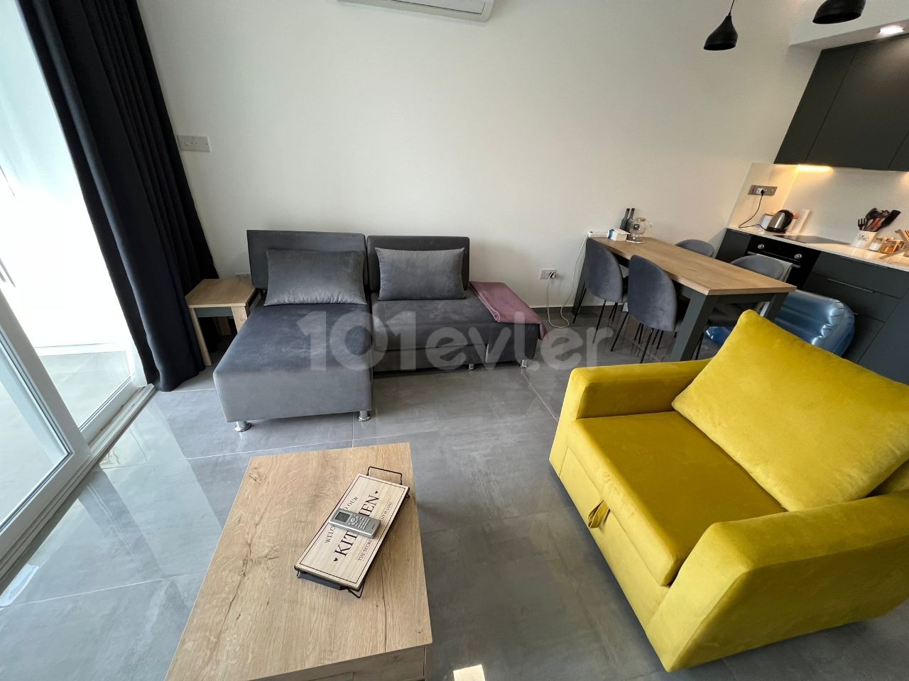 Flat For Sale in Long Beach, Iskele