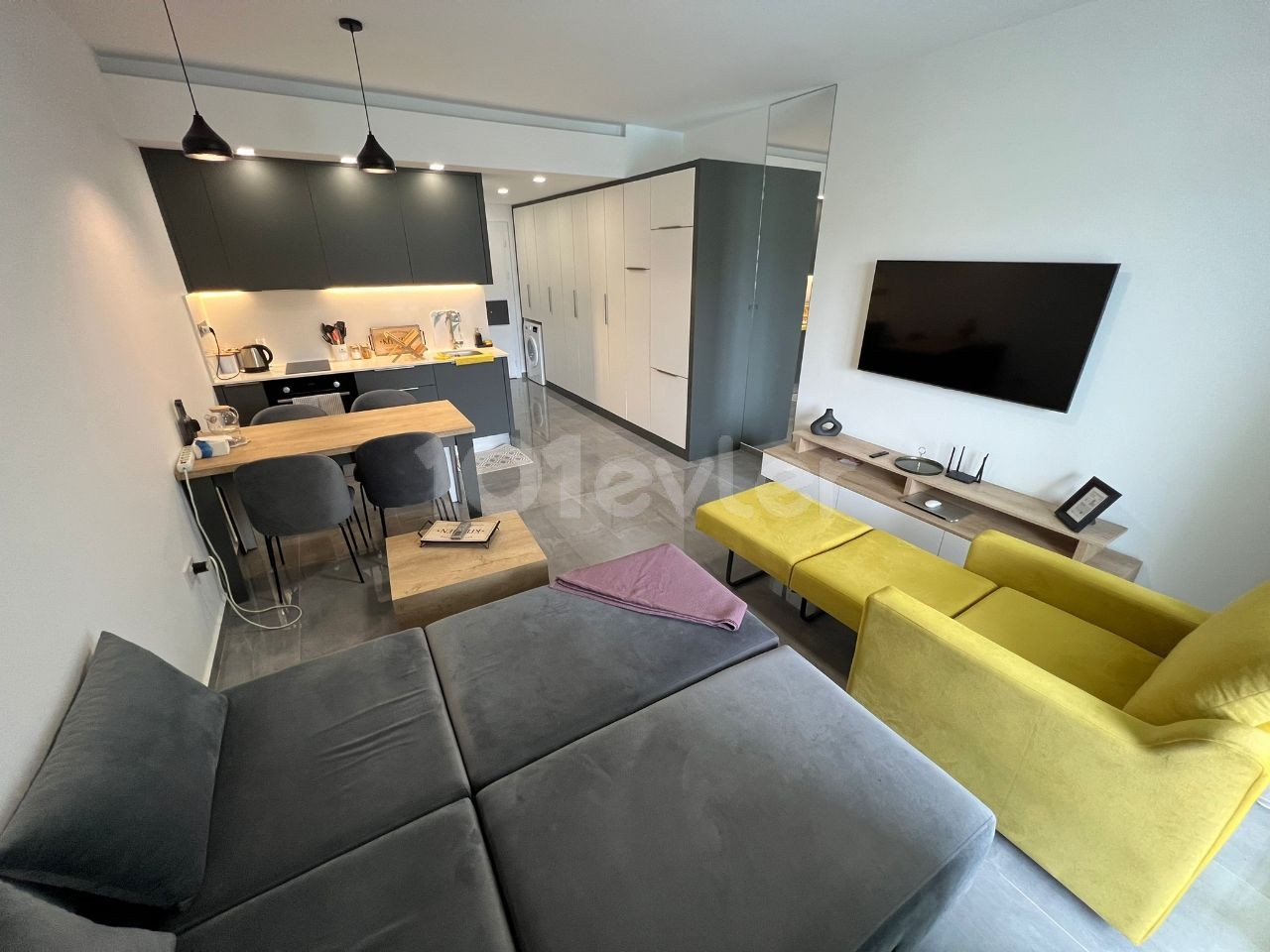 Flat For Sale in Long Beach, Iskele