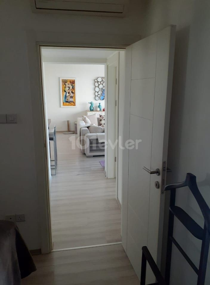 Apartment 2+1 in the center of Girne Emtan Tower with sea view