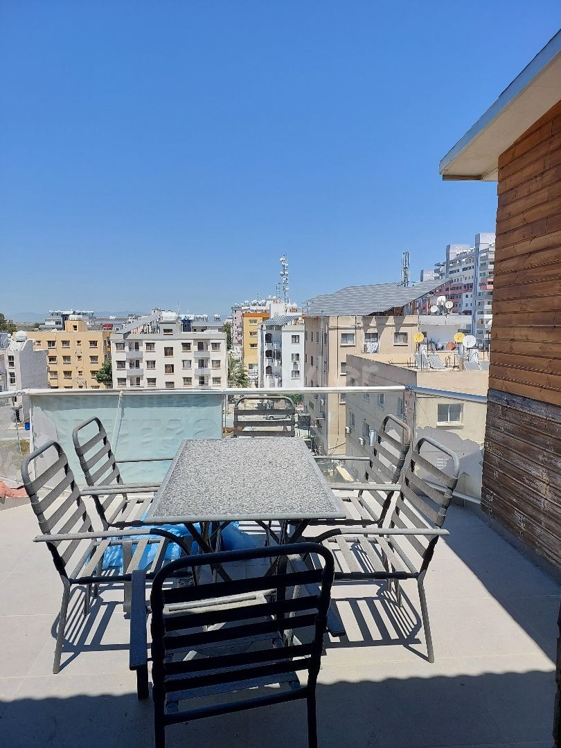 Gazimağusa'da Eşyalı Penthouse 2+1 Kaliland bölgesi