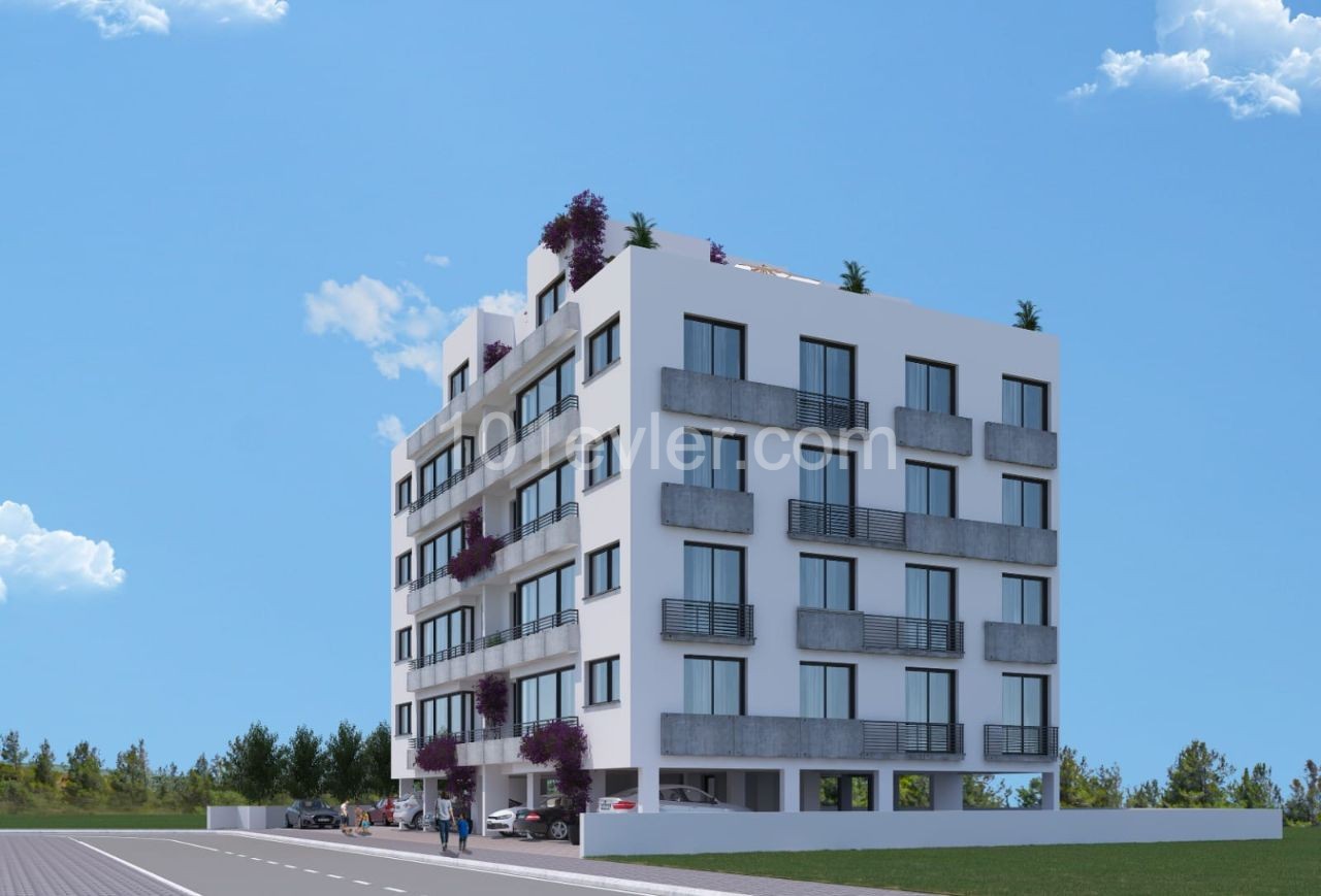 Lefkoşa Dereboyu Satılık 1+1 Penthouse Daire