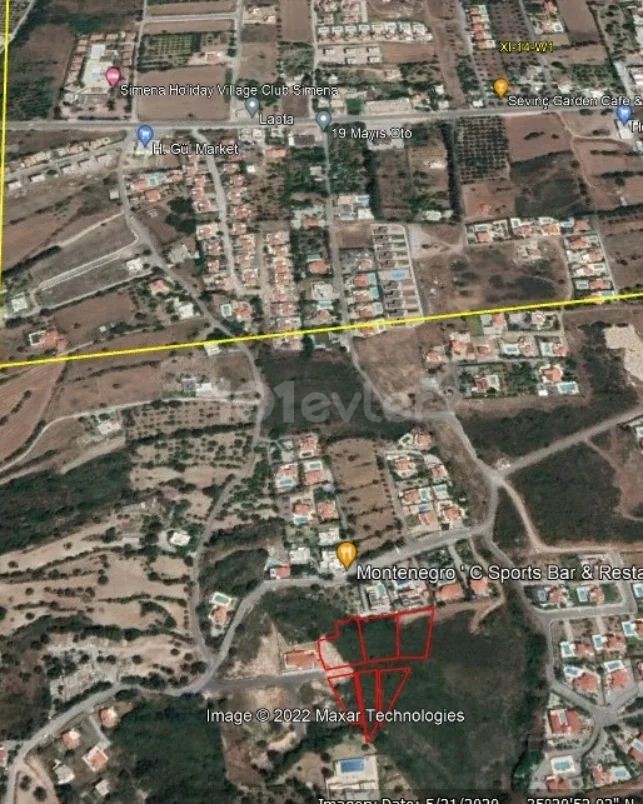 Turkish Decked Land Plots for Sale in Kyrenia Lapta ** 