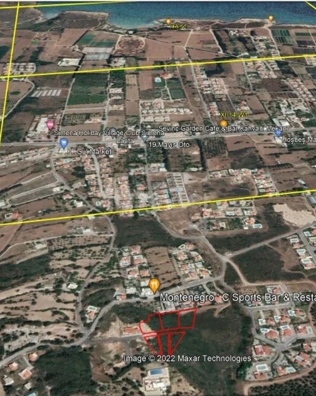 Turkish Decked Land Plots for Sale in Kyrenia Lapta ** 