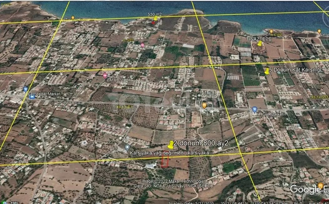 Kyrenia Karsiyaka Land For Sale ** 