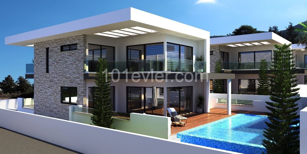 4+1 VILLAS FOR SALE IN KYRENIA CENTRAL CYPRUS ** 