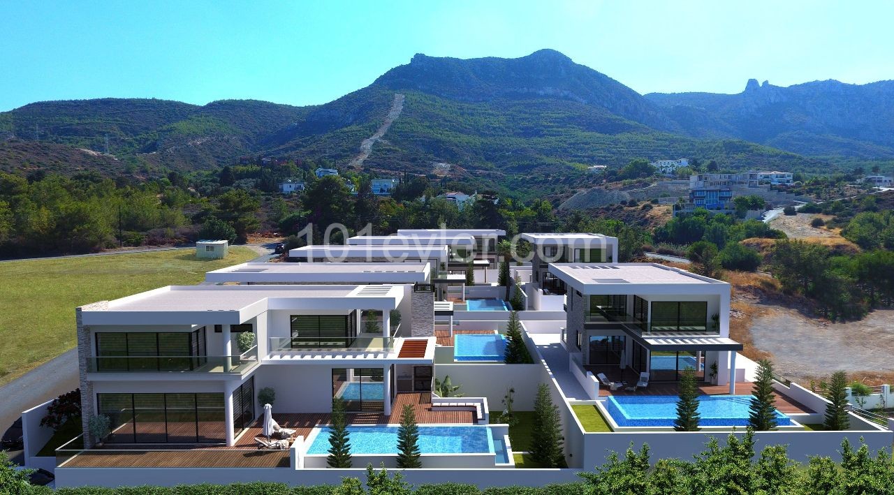 4+1 VILLAS FOR SALE IN KYRENIA CENTRAL CYPRUS ** 